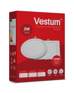 Vestum LED   3W 4000K 220V 4