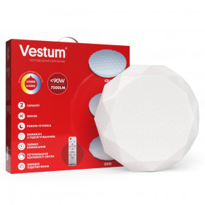  Vestum SMART GEM 90W 480*90 3000K-6500, 7500Lm  /