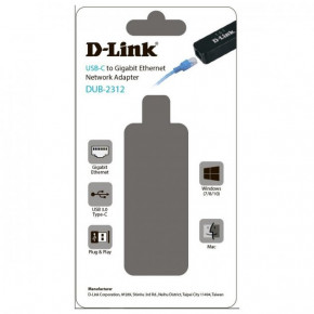   D-Link DUB-2312 1xGE, USB Type-C (DUB-2312) 5