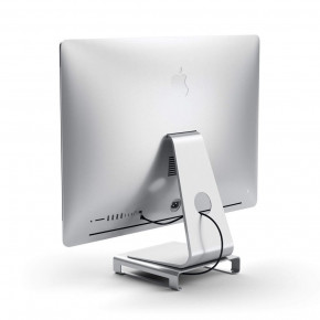   Satechi Aluminum Monitor Stand Hub Silver for iMac (ST-AMSHS) 3