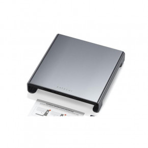   Satechi Aluminum Monitor Stand Hub Space Gray for iMac (ST-AMSHM) 4