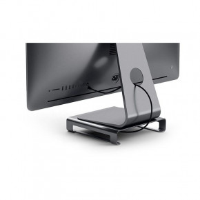   Satechi Aluminum Monitor Stand Hub Space Gray for iMac (ST-AMSHM) 5