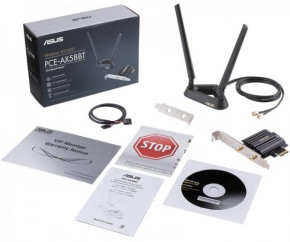   Asus PCE-AX58BT (AX3000, WiFi6, WPA3, Bluetooth 5.0, MU-MIMO, OFDMA, 2  ) 6