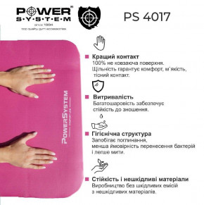      Power System PS-4017 FITNESS-YOGA MAT Pink (PS-4017_Pink) 6