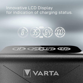   Varta LCD PLUG CHARGER+ (57687) +4x2100mAh, AA/AAA/, LCD, 4+1 , Blister 10