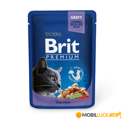    Brit Premium Cat pouch  100 g (100272)