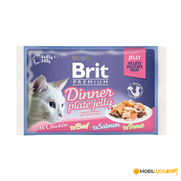   Brit Premium Cat pouch     4  85g (111244)