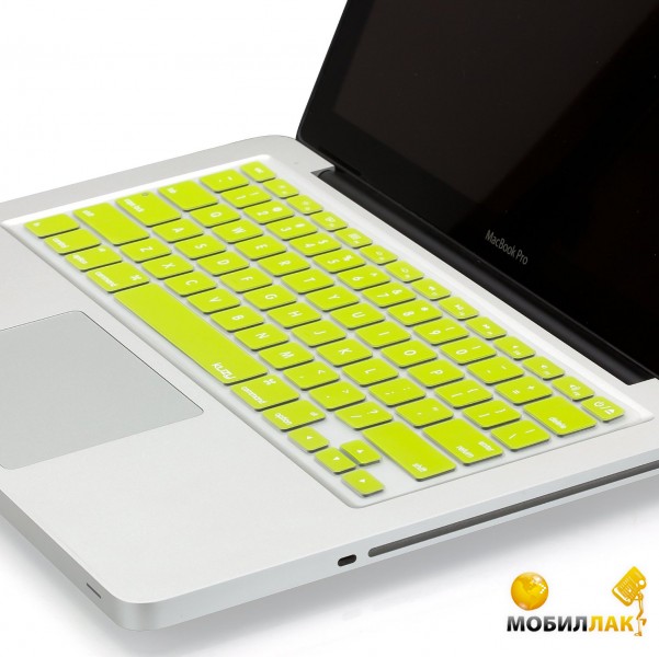     MacBook Kuzy Colors Finish Silicone Keyboard Neon Yellow