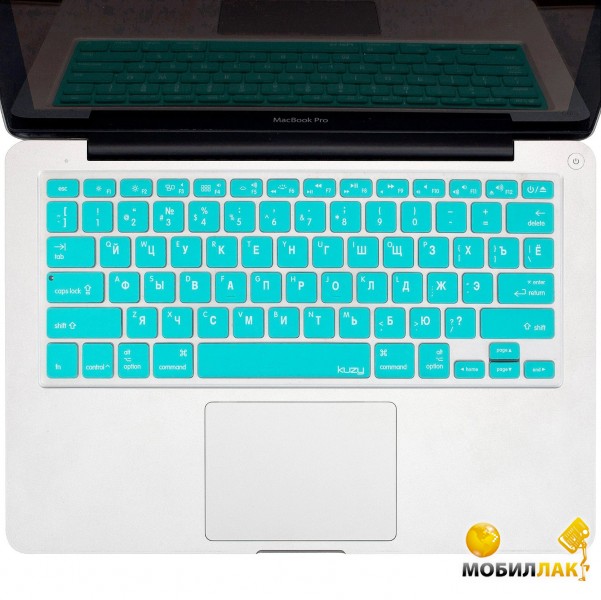     MacBook Kuzy Russian Colors Finish Silicone R.Teal