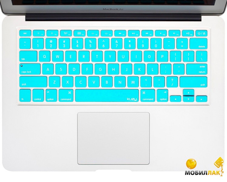     MacBook Kuzy Silicone Keyboard Cover for 13/15/17  Teal