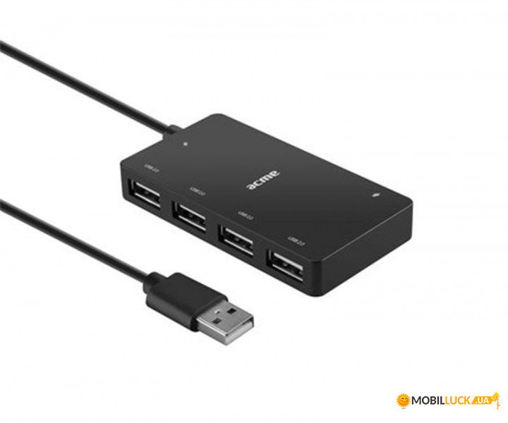  Acme HB510 (4770070878712) USB 2.0 4 ports