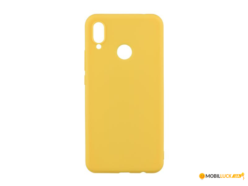 2E Basic Huawei Honor 8X Soft touch Mustard (2E-H-8X-18-NKST-MS)