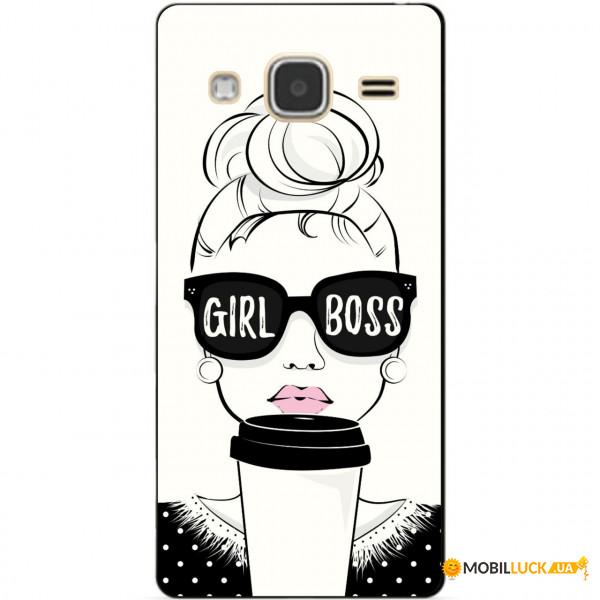   Coverphone Samsung Galaxy J3 J300   Girl Boss	