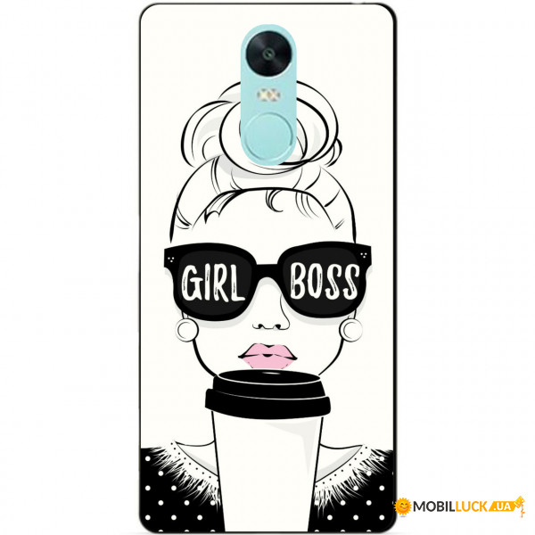   Coverphone Xiaomi Redmi Note 4x   Girl Boss	