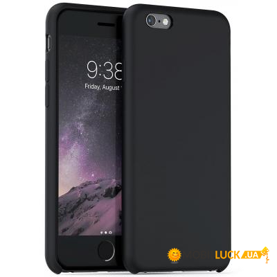    Laudtec iPhone 6/6s Plus liquid case Black (LT-I6PLC)