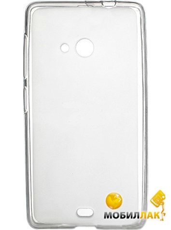  Drobak Elastic PU  Microsoft Lumia 535 (Nokia) DS (White Clear)