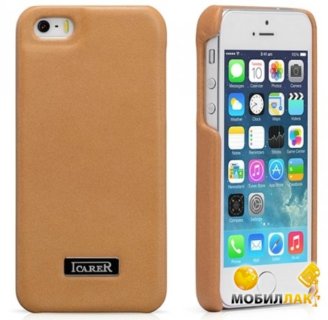  iCarer  iPhone 5/5S Luxury Brown back cover (RIP516)