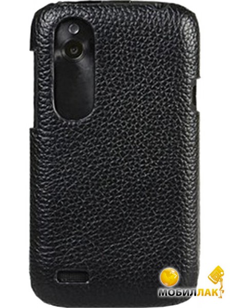   HTC Desire V T328w/X T328e Melkco Leather Snap Cover Black (O2DESVLOLT1BKLC)