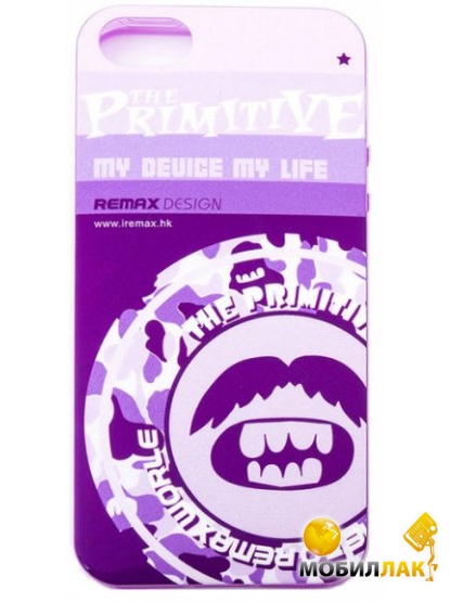  Remax  iPhone 5/5S Primitive 2 Purple