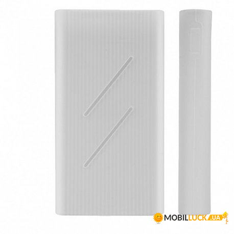  Xiaomi Silicone Protector Case Power for Xiaomi Mi 2 20000 mAh White (SPCCXM20W)