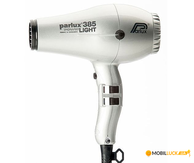  Parlux 385 PowerLight Ionic & Ceramic Silver (P85ITS)