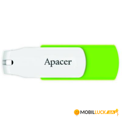 - Apacer 32GB AH335 USB 2.0 Green (AP32GAH335G-1)