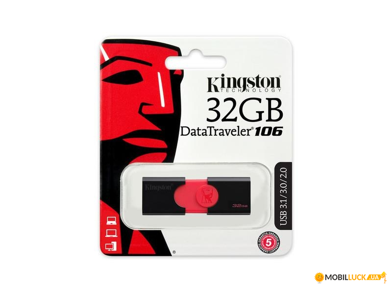  Kingston DataTraveler 106 USB3.0 (DT106/32GB)