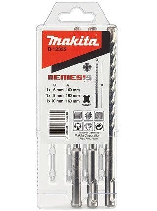   Makita SDS-plus 6, 8, 10x160mm (3 .) B-12332