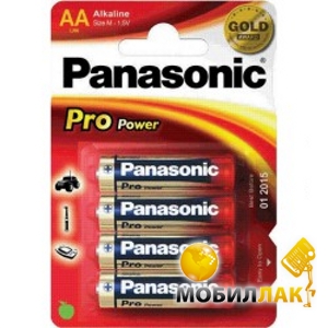  Panasonic Pro Power AA BLI 4 Alkaline