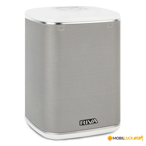   RIVA Arena Compact Multi-Room+ Wireless Speaker White (RWA01W-UN)