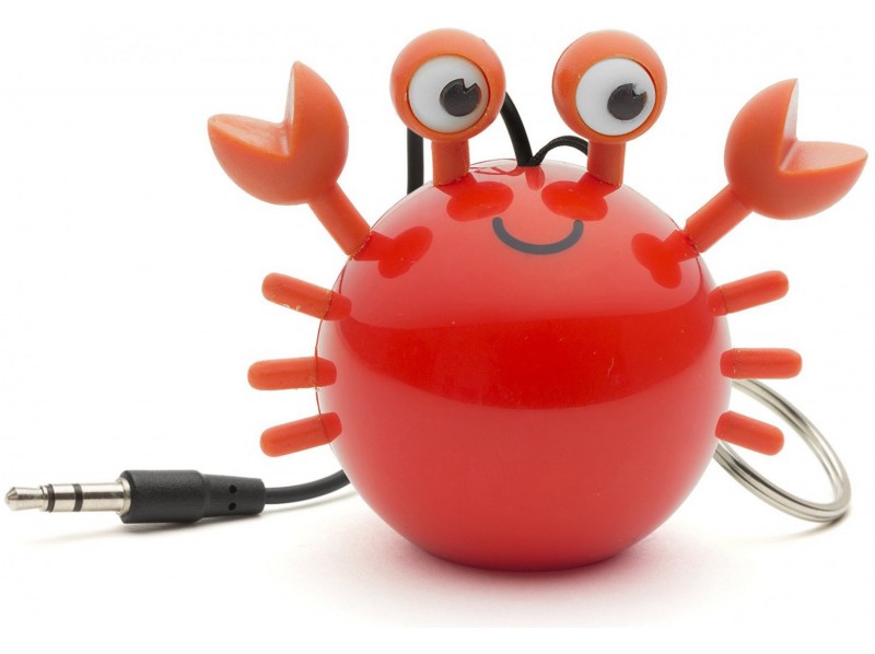  KitSound Mini Buddy Speaker Crab Orange KSNMBCRB