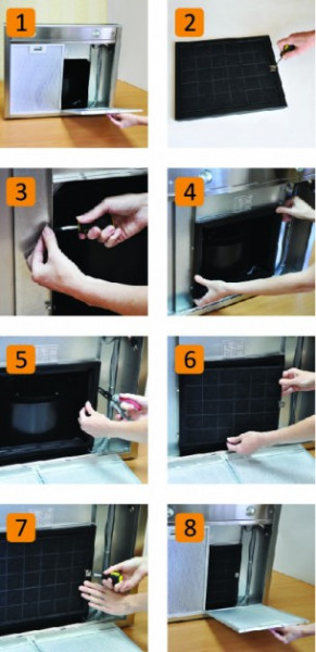 Крепление фильтра в вытяжке. Как устанавливается фильтр в вытяжку. Монтаж вытяжки с угольным фильтром. Как поменять фильтр в вытяжке на кухне. Как установить фильтр на вытяжку.