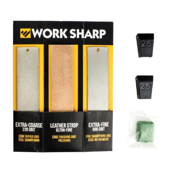   Work Sharp  Guided Sharpening System Upgrade Kit English Only