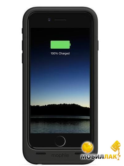   Mophie Juice Pack Plus Case Black 3300 mAh  iPhone 6 4.7 (3071-JPP-IP6-BLK)