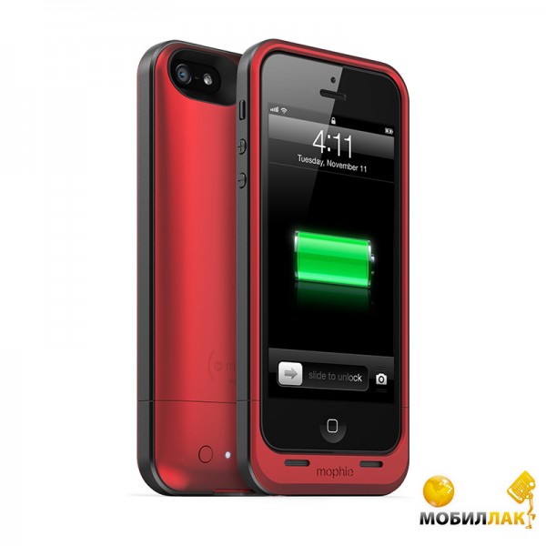   Mophie Juice Pack Air  iPhone 5 red 1700mA