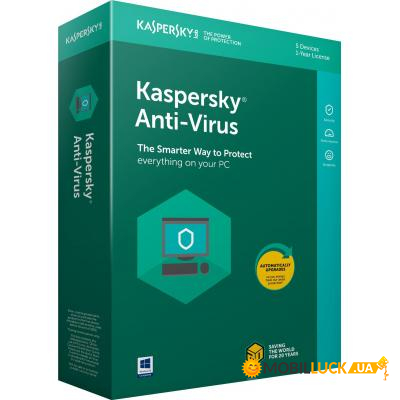  Kaspersky Anti-Virus 1  2 year Base License (KL1171XCADS)