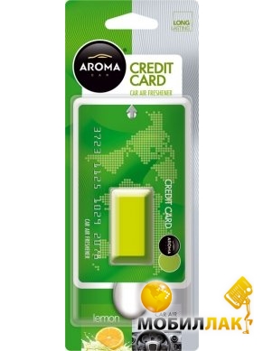  Aroma Car Credit Card 4ml Lemon (402)