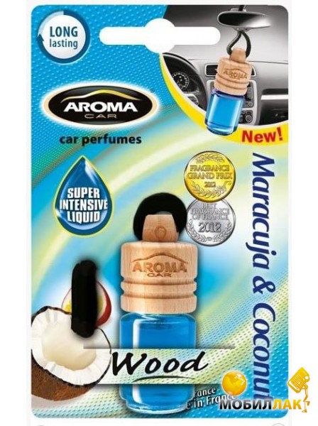  Aroma Car Wood Maracuja & Coconut (320)