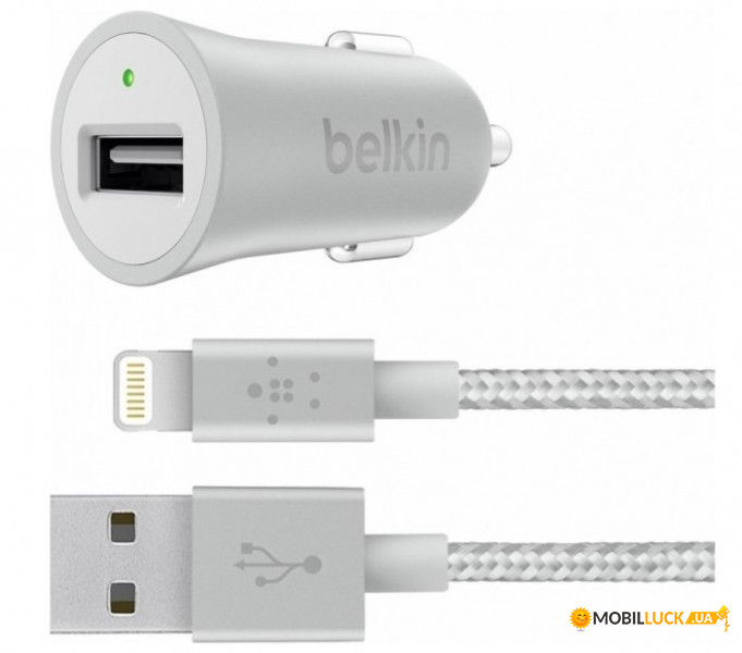   Belkin USB Metallic Silver (F8J186BT04-SLV)