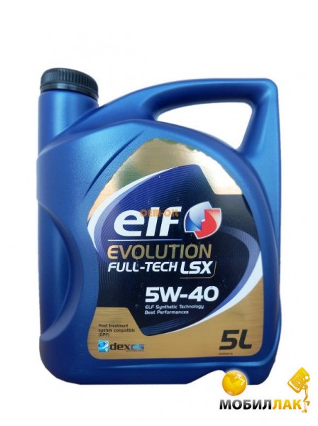   Elf Evolution Full-Tech LSX 5W-40 5 