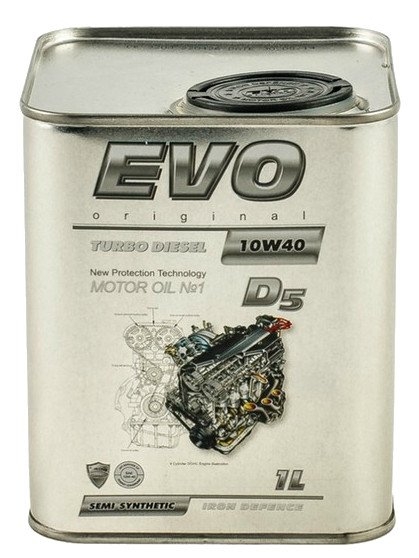   EVO Turbo Diesel D5 10W-40 1