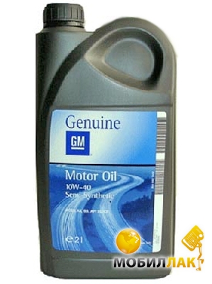   General Motors Semi Synthetic 10W-40 2