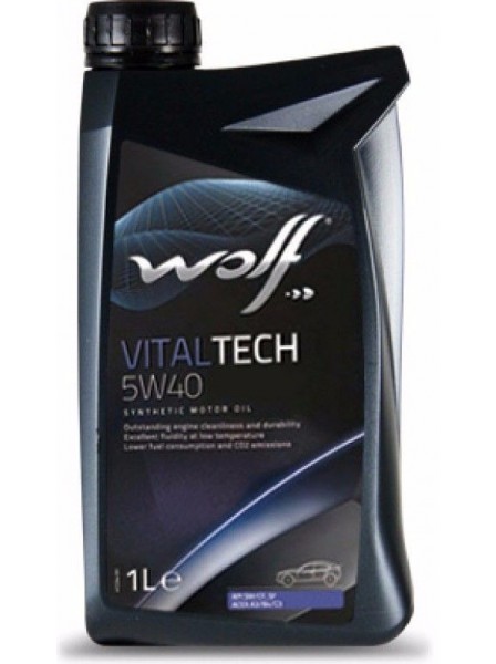  Wolf Vitaltech 5W40 B4 Diesel 1  (8333903)