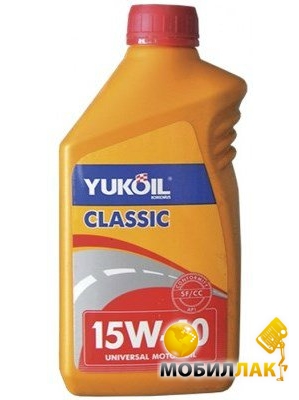   Yukoil Classic 15W-40 1