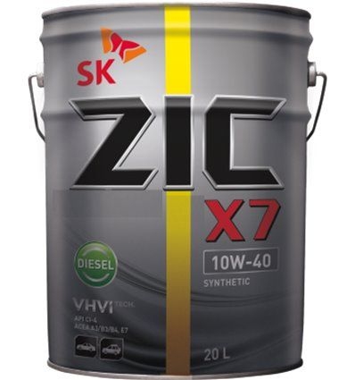   ZIC X7 10W-40 Diesel 20
