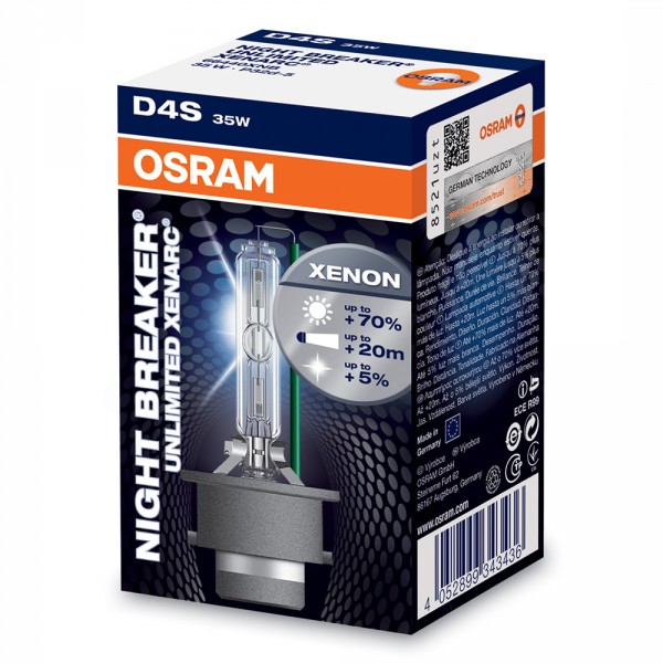  Osram 66440XNB Night Breaker Unlimited D4S 85V 35W P32d-5 Xenarc