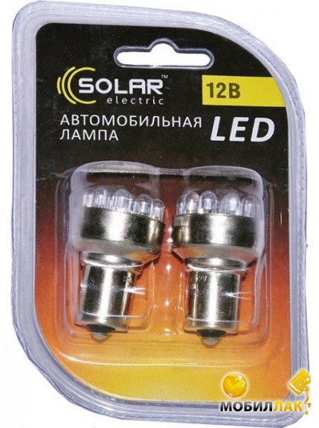  Solar LED 12V T8.5 BA9S 9SMD 5050 white (LS278)