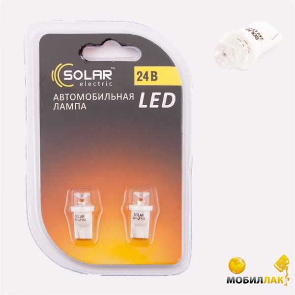  Solar LED 24V T10 W2.1x9.5d 1leds white 2 (LF113)