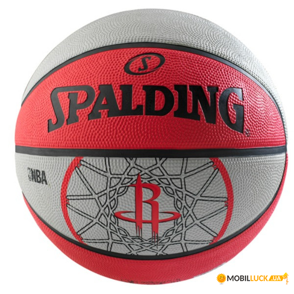     Spalding NBA Team Houston Rockets  7 (3001529018917)