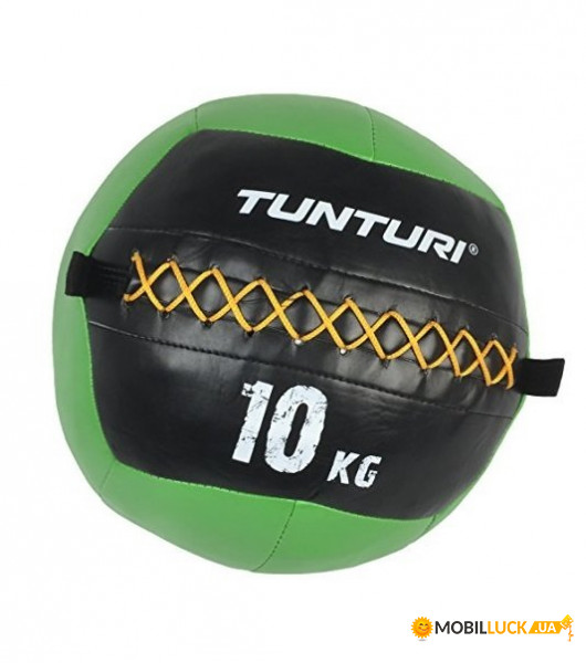   Tunturi Wall Ball 10 kg Green